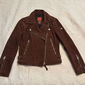 SUPERDRY Brown Suede Jacket
